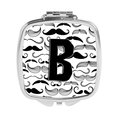 Carolines Treasures Letter B Moustache Initial Compact Mirror CJ2009-BSCM